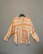 Blouse met oranje motief van Mango (XL), Mango, Maat 46/48 (XL) of groter, Oranje, Ophalen of Verzenden