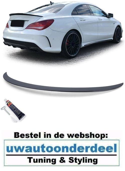 Achterklep Spoiler Glans Zwart AMG Look Voor Mercedes CLA C1, Auto diversen, Tuning en Styling, Verzenden
