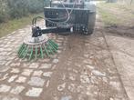 NIEUW hydraulische onkruidborstel tbv kniklader shovel, Tuin en Terras, Ophalen of Verzenden, Zo goed als nieuw