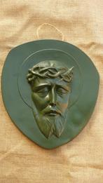 Christusportret, dubbelwandig gebakken aardewerk, Ophalen of Verzenden