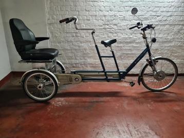 Driewieler fiets tandem vanram  beschikbaar voor biedingen