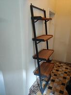 Houten/metalen rek, Ophalen, Met plank(en), 200 cm of meer, 50 tot 100 cm
