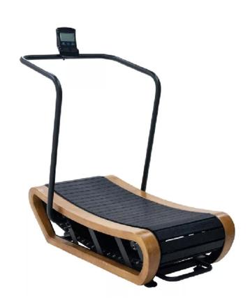 Gymfit Curved Treadmill | Hout | Loopband |, Sport en Fitness, Ophalen of Verzenden, Zo goed als nieuw, Benen