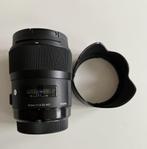 Sigma 35mm f/1.4 Art Canon EF, Ophalen of Verzenden, Zo goed als nieuw, Groothoeklens