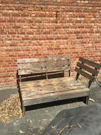 Lounge pallets zonder kussens, Tuin en Terras, Tuinbanken, Ophalen, Gebruikt, Hout