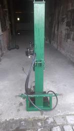 Houtkliever voor tractor, Ophalen