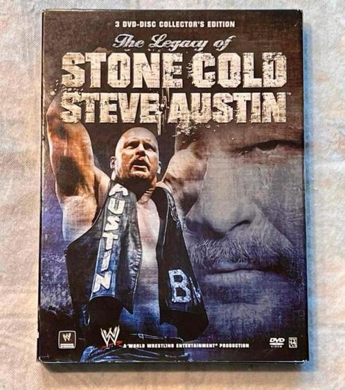 WWE Legacy Stone Cold, édition collector 3 DVD Steve Austin, CD & DVD, DVD | Sport & Fitness, Comme neuf, Documentaire, Sport de combat