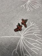 Boucles d'oreilles croix or rose, Enlèvement ou Envoi