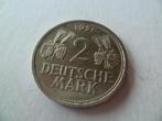 muntstuk 2 Deutsche Mark 1951, Duitsland, Ophalen of Verzenden, Losse munt
