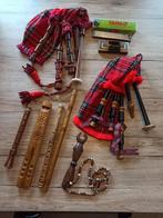 Lot van 9 oude blaasinstrumenten, Enlèvement ou Envoi, Utilisé, Autres