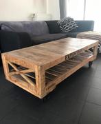 Mango-houten salontafel, 100 à 150 cm, Rectangulaire, Autres essences de bois, Industriële stijl