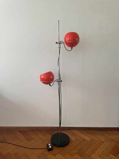 Vintage vloerlamp - Gepo bollenlamp, Huis en Inrichting, Lampen | Vloerlampen, Gebruikt, 150 tot 200 cm, Metaal, Ophalen