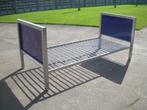 eenpersoonsbed 1meter breed 2.10 meter lang, Huis en Inrichting, Slaapkamer | Bedden, 100 cm, Eenpersoons, Blauw, 210 cm