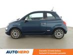 Fiat 500 1.2 Lounge (bj 2016), Auto's, Voorwielaandrijving, Gebruikt, Blauw, 115 g/km