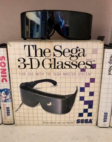 Sega 3d glasses, Envoi, Comme neuf