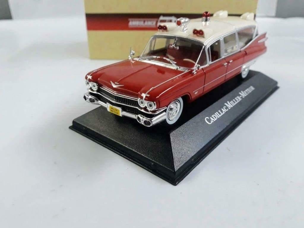 CADILLAC Meteor Ambulance 1959 1/43 IXO UH Neuve + Boite, Hobby en Vrije tijd, Modelauto's | 1:43, Nieuw, Auto, Universal Hobbies