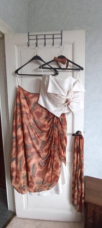 Ensemble de soirée - Taille 46, Taille 46/48 (XL) ou plus grande, Enlèvement, Porté, Robe de cocktail