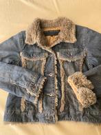 Jeansjasje met wollen accenten, Enfants & Bébés, Vêtements enfant | Taille 158, Enlèvement ou Envoi, Comme neuf