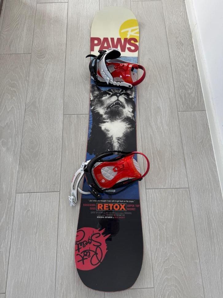 Rossignol Snowboard 150cm PAWS, Sport en Fitness, Snowboarden, Gebruikt, Board, Ophalen