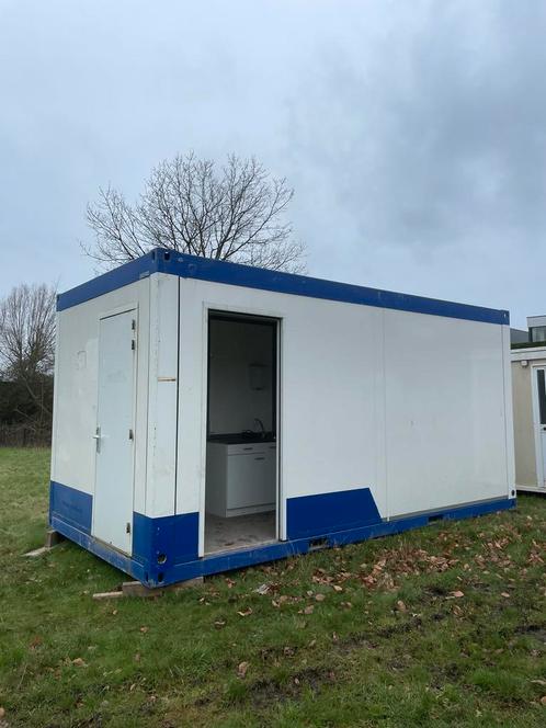 1 aanbouwcontainer - 6,00x3,00x3,00, Zakelijke goederen, Machines en Bouw | Keten en Containers, Ophalen of Verzenden