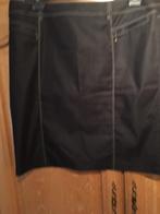 zwarte rok GERRY WEBER, jeanslook, gevoerd ! m 48, Kleding | Dames, Rokken, Zwart, Maat 46/48 (XL) of groter, Ophalen of Verzenden