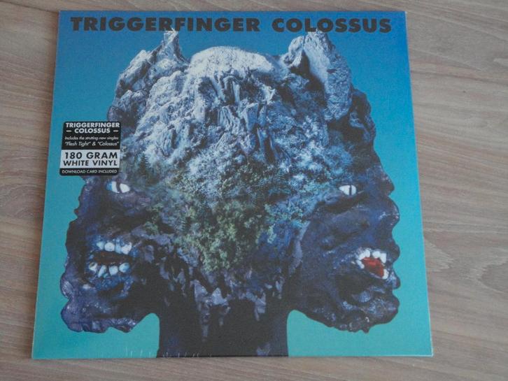 VINYL - Triggerfinger – Colossus - LP 180gr (White Vinyl), Cd's en Dvd's, Vinyl | Rock, Ophalen of Verzenden