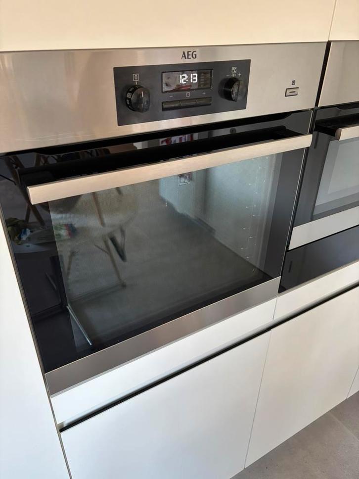 AEG inbouwoven, Elektronische apparatuur, Ovens, Gebruikt, Inbouw, Oven met grill, Hete lucht, Ophalen