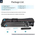 Carbon fiber statief Innorel nieuw, Nieuw, 175 cm of meer, Met balhoofd, Ophalen of Verzenden