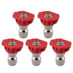Nozzle spray 0 set van 10 stuks kleur rood sproeier softwas, Ophalen of Verzenden, Nieuw