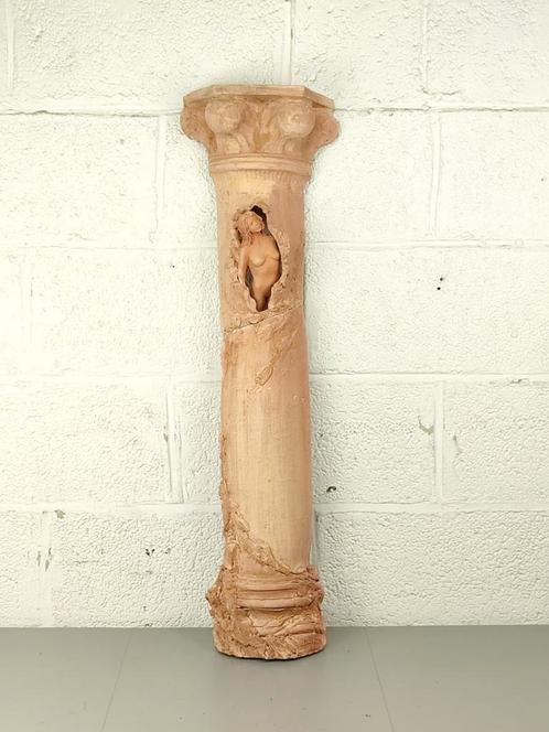 Alberto Mirolo - terracotta kunstwerk, Antiek en Kunst, Kunst | Overige Kunst, Ophalen