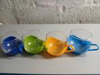 4   vintitch theeglazen, Huis en Inrichting, Ophalen, Zo goed als nieuw, Glas