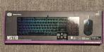 Clavier + souris coller master MS110 RGB, Informatique & Logiciels, Clavier gamer, Azerty, Enlèvement, Utilisé