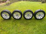 Velgen met zomerbanden, Auto-onderdelen, Banden en Velgen, Ophalen, Gebruikt, Banden en Velgen, 17 inch