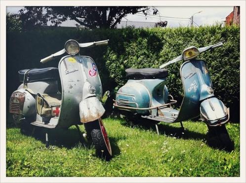Verkoop - Vespa 50s (1982) & MotoVespa sprint (1969), Fietsen en Brommers, Scooters | Vespa, Gebruikt, Vespa S, Klasse B (45 km/u)