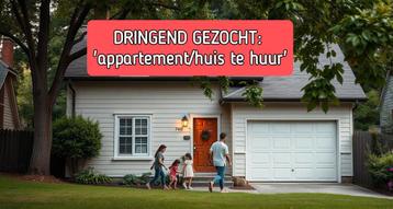Dringend op zoek naar een appartement/ huis om te huren beschikbaar voor biedingen
