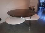 Retro vintage salontafel jaren 60 - 70 / space age, Huis en Inrichting, Ophalen, Gebruikt, 50 tot 100 cm, Rond