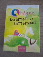 Quique kwartet en letterspel, Ophalen, Zo goed als nieuw