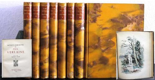 Paul Verlaine 1931 Oeuvres Completes - Gelimiteerde oplage, Antiek en Kunst, Antiek | Boeken en Manuscripten, Ophalen of Verzenden