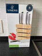 Messenset inclusief messenblok, Huis en Inrichting, Keuken | Bestek, Ophalen, Nieuw