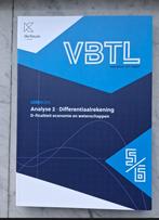VBTL – Leerboek Analyse 2: Differentiaalrekening, Boeken, ASO, Economie, Ophalen of Verzenden, Nieuw