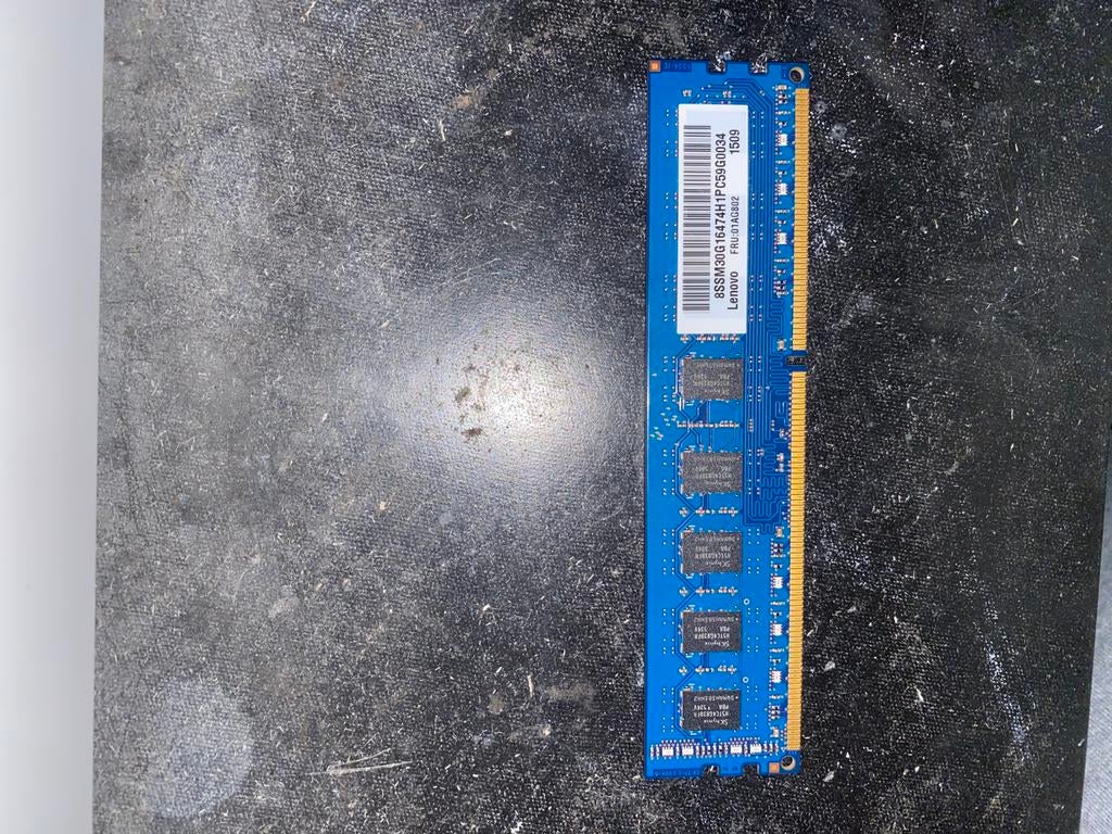 Mémoire RAM 8GB, Computers en Software, RAM geheugen, 8 GB, Ophalen of Verzenden, Zo goed als nieuw, Console