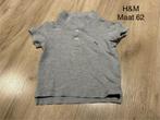 Grijze polo (H&M, maat 62), Ophalen of Verzenden, Zo goed als nieuw