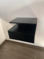 2 zwevende nachtkastjes Deba (AP: €130), Ophalen, Zo goed als nieuw