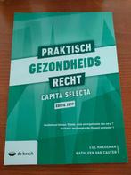 Praktisch Gezondheidsrecht (opleiding verpleegkunde), Boeken, Ophalen, Nieuw, Hoger Onderwijs, De boeck