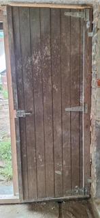 Werfdeur tuinhuisdeur deur, Doe-het-zelf en Bouw, Deuren en Vliegenramen, Ophalen, Gebruikt, Minder dan 80 cm, Buitendeur