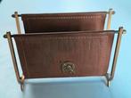 Retro lederen brievenhouder, Ophalen of Verzenden