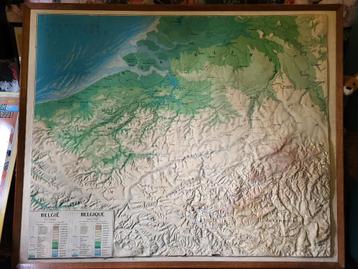 vintage schoolkaart, Antiek en Kunst, Ophalen