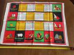 Essuie-vaisselle Calendrier Vintage 60's 70's, Ophalen of Verzenden, Overige typen