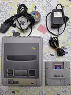 Super Nintendo (SNES) + Super GameBoy, Ophalen of Verzenden, Gebruikt, Met 1 controller, Met games