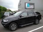 Ford Ranger 212pk, adaptiv, btw in, 2021, 2 jaar garantie,, Achat, Euro 6, Cruise Control, Noir